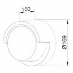 Світильник садово-парковий SUGA-12/RC 12W 4200 K - Зображення 2