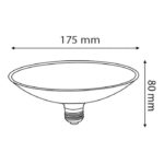 Світлодіодна лампа UFO-15 15W E27 4200K - Зображення 2