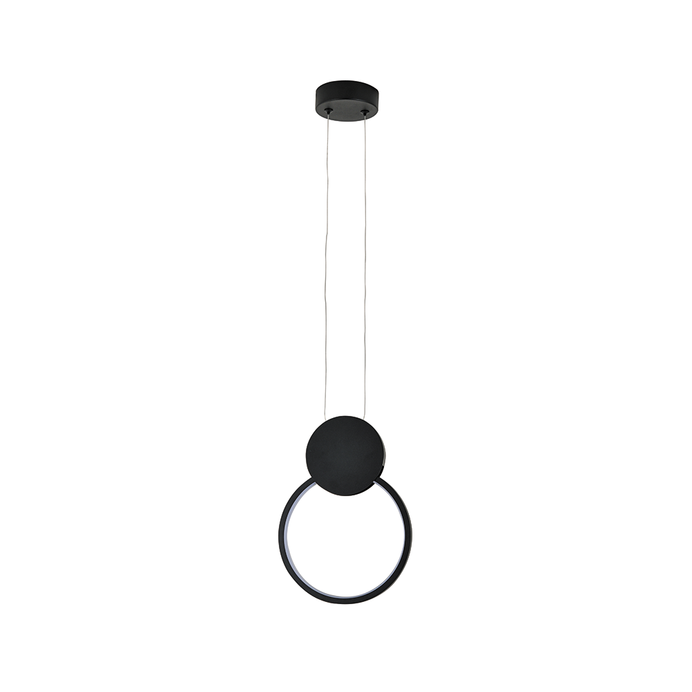 FOREVER black1 Світлодіодна люстра FOREVER 11W - Зображення 1
